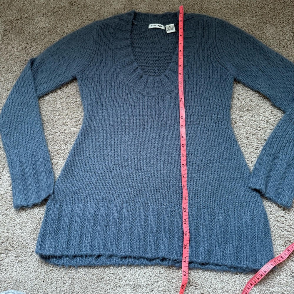 Energie Sweater Blue Medium - Picture 5 of 8